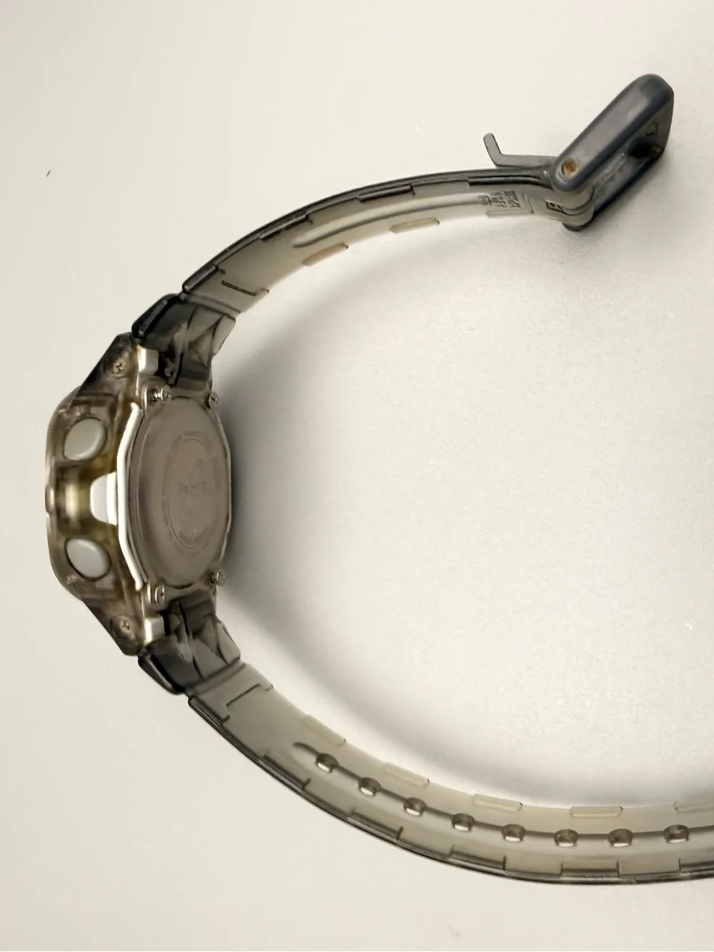 Casio Baby-G 3252 BG169R Translucent Gray smoked color blue face